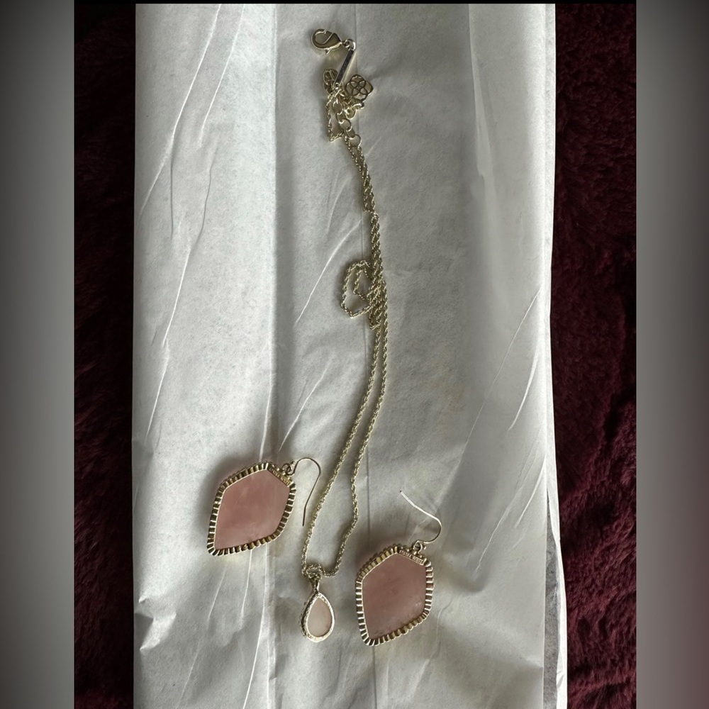 Kendra Scott Kiri Necklace and Corley Earrings
